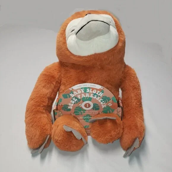 Tiny Love + Carry Huggable Warmer Weighted Baby Sloth NEW - Picture 2 of 6